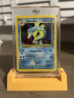 Pokemon Base Set Gyarados Holo 6/102 Lightly Played - Image 1