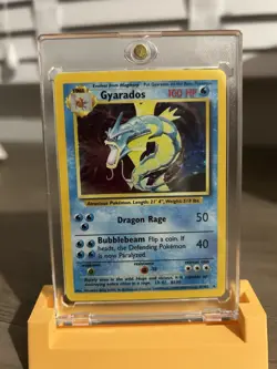 Pokemon Base Set Gyarados Holo 6/102 Lightly Played - Image 3