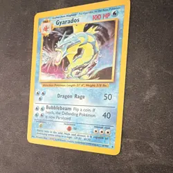 Pokemon Gyarados Base Set Holo 6/102 MP - Image 3