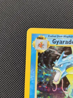 Gyarados Holo Rare Base Set 6/102 Pokemon Card - WOTC 1999 - Image 3