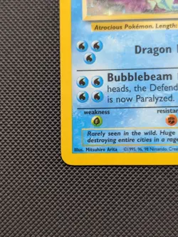 Gyarados Holo Rare Base Set 6/102 Pokemon Card - WOTC 1999 - Image 4