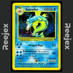 Gyarados - 6/102 - Holo Rare - Base Set - Pokemon Card - HP - Image 1