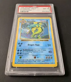 Gyarados 6/102 SHADOWLESS - Base Set *PSA 8 - NM-MT* Holo Rare Pokemon - Image 3