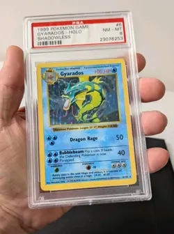 Gyarados 6/102 SHADOWLESS - Base Set *PSA 8 - NM-MT* Holo Rare Pokemon - Image 4