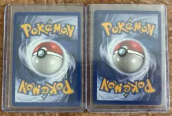 Pokemon Base Set Magikarp 35/102 & Gyarados Holo 6/102 NM-LP Lot (2) - Image 3