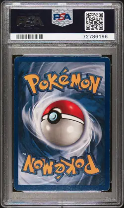 Pokemon 1999 Gyarados 6/102 Base Set Holo Rare English PSA 5 Graded - Image 2