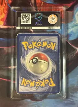 Pokemon TCG Gyarados 6/102 Base Set Holo Vintage 1999 WOTC Ace 1 - Image 2