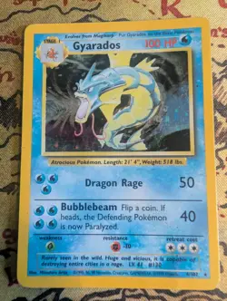 Gyarados - 6/102 - Base Set - Holo Rare - Pokemon TCG MP - Image 1