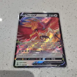 Pokemon - Ho-Oh v Silver Tempest Holo Ultra Rare Card 140/195 - Image 1