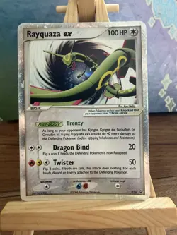 LP! Rayquaza ex # 039 2006 Ultra Rare Holo Black Star Promo Pokemon Card #2 - Image 1