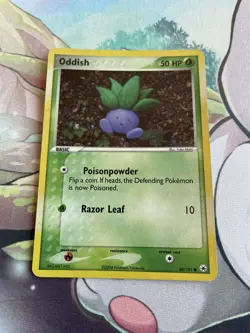 Oddish 68/101 EX Hidden Legends Reverse Holo Common Pokemon Card LP - Image 1