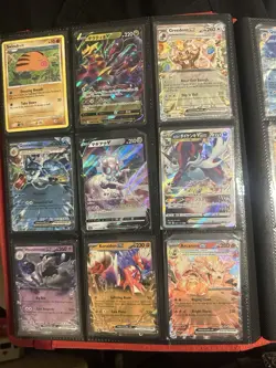 Pokemon Card Lot - Binder Collection lot 144 Cards Ex v VSTAR VMAX GX FULL ARTS - Image 4