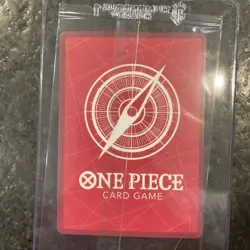 PSA Magazine Promo - One Piece Dracule Mihawk Leader Card OP14-020 Sealed - Image 2