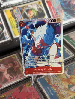 Monkey D Luffy SR ST31-004 Starter Deck Red Luffy English ONE PIECE Card - Image 1
