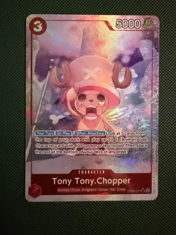 Tony Tony.Chopper OP08-007 (Parallel) Two Legends One Piece Card - Image 1