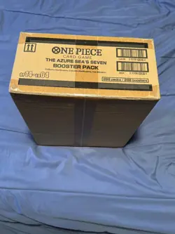 One Piece TCG [OP-14] The Azure Sea's Seven Booster Box Case - Sealed [OP14] - Image 1