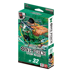One Piece Card Game ST-32 Roronoa Zoro Green Starter Deck 32 English - Image 1