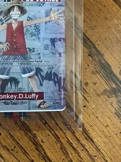 (1) One Piece Monkey D. Luffy College NCAA Basketball Promo Card SEALED X1 ! NYC - Image 5
