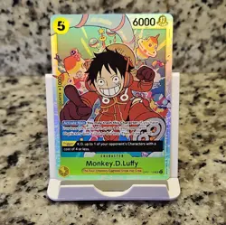 Bandai One Piece Card Game 10-Card Foil Alt Art Lot Luffy Ace Zoro Law DON!! Eng - Image 1