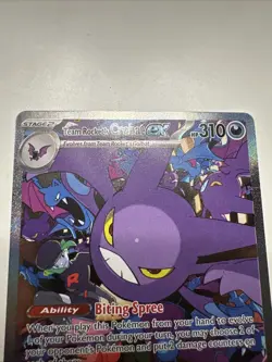 Pokemon TCG Team Rockets Crobat EX SIR Destined Rivals #234/182 MINT Pack Fresh - Image 3