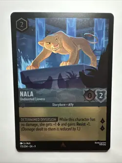 Nala - Undaunted Lioness 173/204 Fabled Cold Foil Disney Lorcana Card NM - Image 1