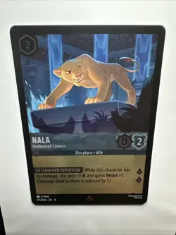 Nala - Undaunted Lioness 173/204 Fabled Cold Foil Disney Lorcana Card NM - Image 2