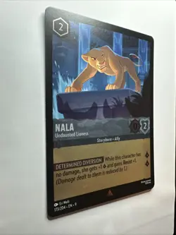 Nala - Undaunted Lioness 173/204 Fabled Cold Foil Disney Lorcana Card NM - Image 4