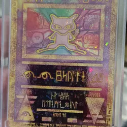 Pokemon Ancient Mew Holo Promo WotC 1999 Psychic Pokemon TCG Card - Image 2