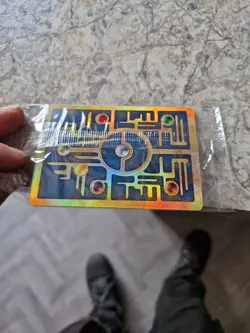 Pokemon TCG Ancient Mew Promo Holo Rare Print Error - Image 1