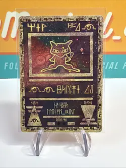 Ancient Mew #1 Cosmos Holo Pokemon TCG 2000 Movie Promo DMG - Image 3
