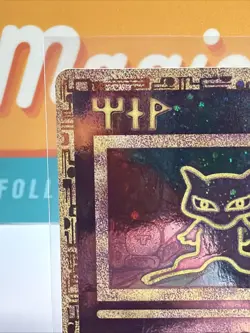 Ancient Mew #1 Cosmos Holo Pokemon TCG 2000 Movie Promo DMG - Image 4