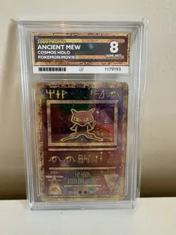 Pokemon TCG Ancient Mew 2000 Movie Promo Holo Ace 8 NM-MT - Image 1