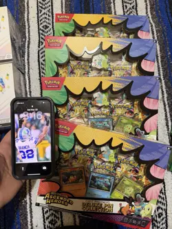Pokemon TCG Ascended Heroes First Partners Deluxe Pin Collection SET OF 4 BOXES - Image 1