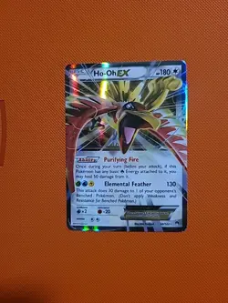 Pokemon TCG XY Breakpoint Ho-Oh EX 92/122 Ultra Rare Holo Card NM Condition - Image 1