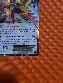 Pokemon TCG XY Breakpoint Ho-Oh EX 92/122 Ultra Rare Holo Card NM Condition - Image 4