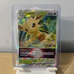 Leafeon VSTAR - SWSH195 - Pokemon Sword & Shield Promo Ultra Rare Holo Card NM - Image 1