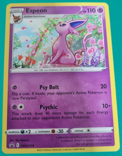 Espeon Swsh174 Swsh: Sword & Shield Promo Cards Holo - Image 1
