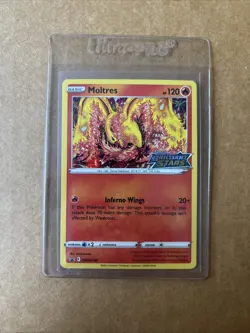 Moltres SWSH185 SWSH: Sword & Shield Promo Cards Holo - Image 1