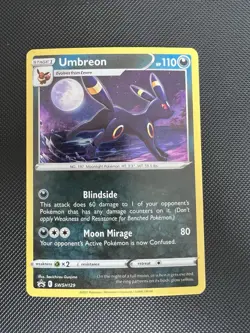 Umbreon Swsh129 Swsh: Sword & Shield Promo Cards Holo - Image 1