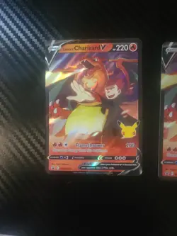 Pokemon Lance's Charizard V - Holo Promo SWSH: Sword & Shield Promo Cards x 2 - Image 2