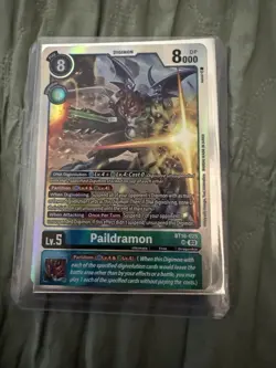 Digimon TCG Beginning Observer Super Rare Paildramon Card BT16-025 - Image 1