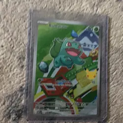 Pokemon TCG Bulbasaur 037 Promo Illustration First Partner 30th Anniversary NM - Image 1