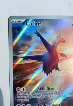 Pokemon TCG Latios Card 203/191 Surging Sparks Illustration Rare NM - Image 4