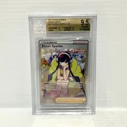 Elesa's Sparkle 147/159 - Crown Zenith - Graded Pokemon Card - BGS 9.5 (PSA 10) - Image 1