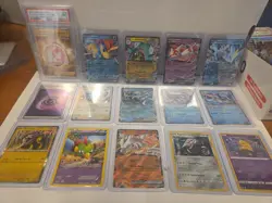 Huge Pokemon Card Lot With Graded, Holos, Ex All Toploaded. Lot13 - Image 1