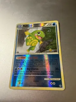 Pokemon TCG Politoed 7/95 Unleashed Holo Rare Reverse Holo NM - Image 2