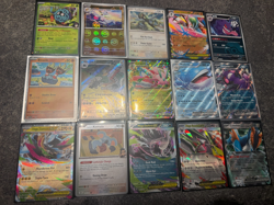 Pokemon Ultra Rare, EX, V, Lot of 15 Rare Holo (GREAT DEAL) - packed fresh - Image 4