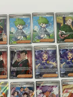 28 Pokemon Trainer/Supporter Cards - Illustration/Ultra Rare Lot - Image 3