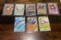 Pokemon Pitch Black Card Lot (8 cards) Illustration Rars, Ultra Rare, Mega EX - Image 1