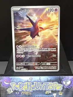 Pokemon Card Latios 203/191 Surging Sparks Illustration Rare Near Mint - Image 1